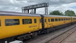 The network rail flying yellow banana hst power cars 2020