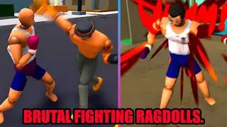 WHAT A BRUTAL FIGHTING GAME! / Drunken Wrestlers 2 Ragdolls Compilation