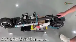 GLEERIDE H7 Electric Scooter Assembly Tutorial!--GleeRide