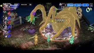 [WotV FFBE] FFX Trials of Reckoning (Hard) - Auto Full Ice Slash (5k+ points)