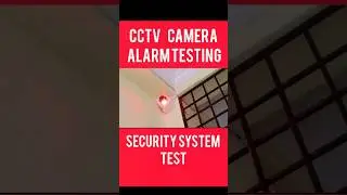 How To Test CCTV Camera Alarm And Motion Detection & Buzzer Alert Demo #CameraAlarmTest #CCTVTesting