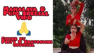 Mahalaya & Pujo Special dance ||Cover By @Pritymaity02 ||Mashup