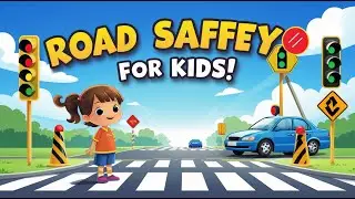 Road Crossing Rules for Kids 🚦 | Learn Traffic Safety with Fun Animation!