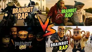Best Brainrot Rap Versus| Brainrot Drill vs Brainrot Rap vs Brainrot Gang vs Brainrot Rap #brainrot