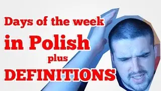 Days of the week in Polish