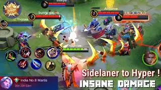 Martis sidelane ultimate carry || sidelane guides || india supreme Martis || youftme gaming