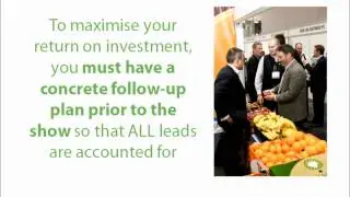 Exhibitor Toolbox clip 6: Maximising ROI after the trade show