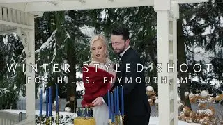 Winter Themed Wedding | Styled Shoot at Fox Hills