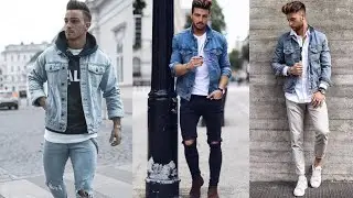 Denim jacket outfit ideas | Denim jacket for men | how to style denim jacket | denim jacket |