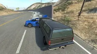BeamNG - Drifting Crashes