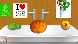 Amazing fruits of South America | Learn fruits and vegetables | Fun learning for kids