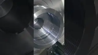 CNC shorts#9 #cnc  #operations #lathe  #cncmachine #cnc thread #thread #threading #threadwork