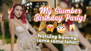 MY BIRTHDAY | PAJAMA PARTY (SLEEP OVER) |PALARONG FIESTAHAN | JELAI ANDRES