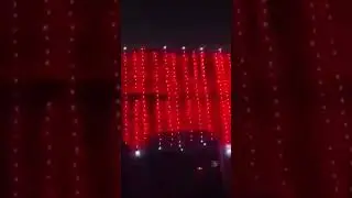 led light decoration for wedding#light #dj
