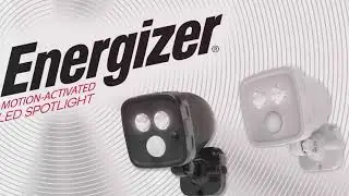 82309 & 82310: Energizer Motion Activated Spotlight - Overview