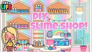 CUTE SLIME SHOP DESIGN MAKEOVER | TOCA LIFE WORLD | TOCA DAISY