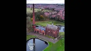 Ryhope Engines Museum: Aerial Journey Through Time! 🏭✨ #dronefootage #aerialphotography #history