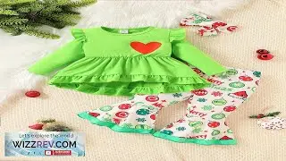 SHEIN Persoplay Kids Baby Girls Cute Heart Balloon & Snowflake Print Christmas Review