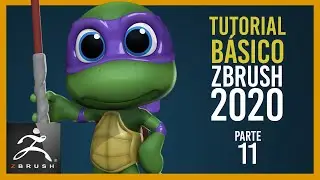 Tutorial b&aacute;sico Zbrush 2020 en espa&ntilde;ol ::: Parte 11