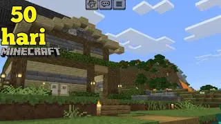 50 hari minecraft survival hard mode