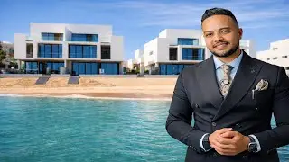 Touring a Private Beachfront Villa in Sharjah