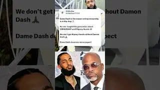 Dame Dash РАСКРЫЛА правду о праве собственности на хип-хоп раньше всех 👀🔥 #шорты