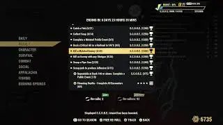 Fallout 76 Dailys and more Dailys lol