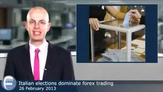 Italian elections dominate forex trading