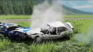 The Most Epic BMW Car Crash Compilations Ever #40 ll VirtualDriv3r ll BeamNG.drive