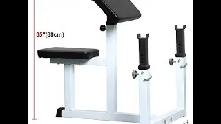 Распаковка скамьи Zeny Preacher Curl Bench