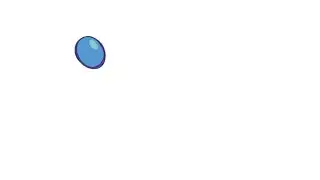 Bouncing Blue Ball Animation 2