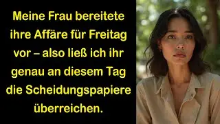 Meine Frau plante ihre Affäre für Freitag – also ließ ich ihr an diesem Tag die Scheidung zustellen