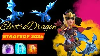 th16 attack strategy electro dragon 2024 || Clash of clans