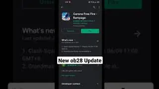 New OB28 Update | garena free fire