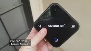 Guardline Security: 3 Zone walk-around with AZDIYGuy