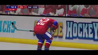 Round 1 game 1 Maple Leafs vs Canadiens