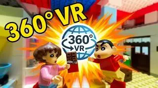 LEGO 360&deg; Crayon Shin-chan Funny Stop Motion Animation