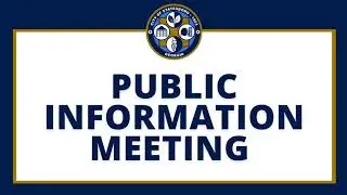 Public Information Meeting: Proposed Property Maintenance Code