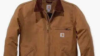 Carhartt Men's Relaxed Fit Duck BlanketLined Detroit Jacket