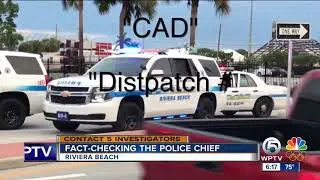 Riviera Beach police chief fact checked
