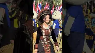วงโยธวาทิต โรงเรียนสามัคคีวิทยาคมขบวนพาเหรดสหวิทยาเขตริมกก
