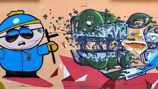 France - Paris 28 &bull; Waxe &bull; Omouk (GRAFFITI HEROES)