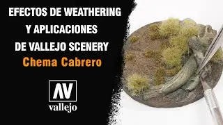 Efectos de Weathering y aplicaciones de Vallejo Scenery
