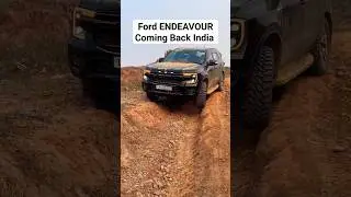 ENDEAVOUR 👿 Coming Back To India in 2025 | #endeavour #2025 #ford #youtubeshorts #shortvideo #shorts