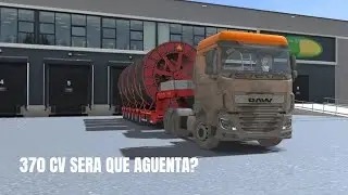 Vou puxar uma carga pesada com 370 cavalos! Será que deu certo? Truckers of europe 3