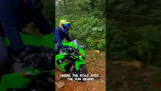 Kawasaki Ninja ZX10R 2023 - Going offroad