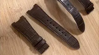 Membuat strap jam handmade