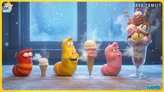 Colorful Ice Cream Challenge in Winter | Funny Cartoons to Relax and Unwind After Studying