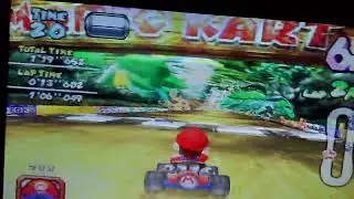 Mario Kart Arcade GP 2: 150cc DK Jungle (Time Out In 1st Place)