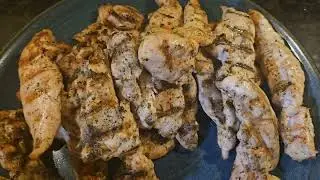 How to Grill Chicken/ How to use a Meat Thermometer/ Easy Beginner Recipe 